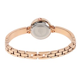 CILOA Women's Watch Pink Dial & Gold Bracelet – Waterproof Scratch-Resistant Fashion Ladies Wrist Watch for Women