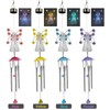 Strackvial Solar LED Angel Wind Chimes, Hanging Angel Wind Chime