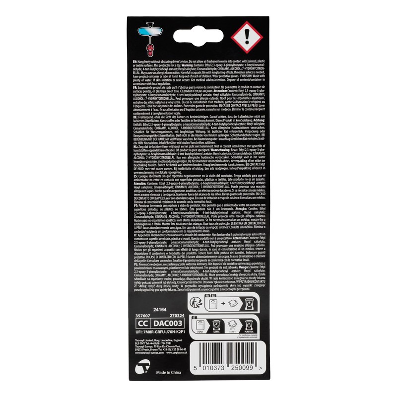 CarPlan Demon Hot Cherry Air Freshener (Pack of 1)