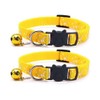 Reflective Cat Collars Breakaway with Bell 2-Pack Girl Boy Pet