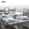 AELS Melamine Dinnerware Set of 12 Pcs, Dinner Dishes Set