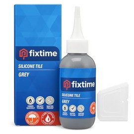 Silicone Tile Repair Kit – Premixed Fast-Drying Gray Caulk, Filler, and Sealer for Cracked Bathroom, Kitchen, and Floor Tiles (225g / 8 oz)