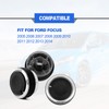 3 pcs Air Conditioning Knob Control Switch Compatible with Ford