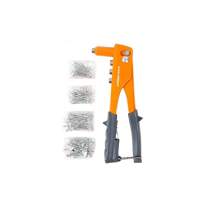Craftright Pop Rivet Gun Set DIY tradesman automotive metal works