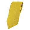 TigerTie Designer tie in plain colour, 100% linen, tie width