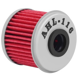 AHL 116 Oil Filter for Honda CRF250R CRF250 R 2004-2019 / CRF150R Expert 150 2007-2014 2016/ CRF450X CRF450 X 449 2012-2016 / TRX450R TRX450 R 2006-2009 2012 (Pack of 8)