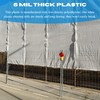 VBS – String Reinforced White Plastic Sheeting - 6 mil