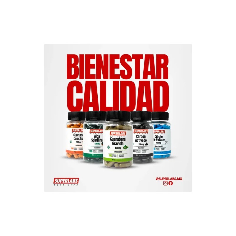 Superlabs Nutrition Maca Peruana 500mg 100 Capsulas Sabor Sin Sabor