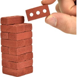 Acacia Grove Mini Red Bricks, 1:6 Scale (16 Pack)