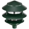 Nuvo SF77/323 One 2 Louver Hood Outdoor Pagoda Landscape Pathway