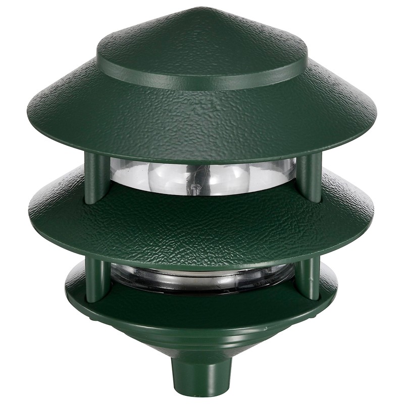 Nuvo SF77/323 One 2 Louver Hood Outdoor Pagoda Landscape Pathway
