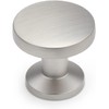 homdiy 10 Pack Brushed Nickel Cabinet Knobs Silver Dresser Drawer
