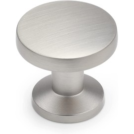 homdiy 10 Pack Brushed Nickel Cabinet Knobs Silver Dresser Drawer Knobs Brushed Nickel Kitchen Cabinet Hardware