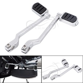 Pair Heel Toe Shift Levers with Shifter Pegs For Harley Touring Electra Glide
