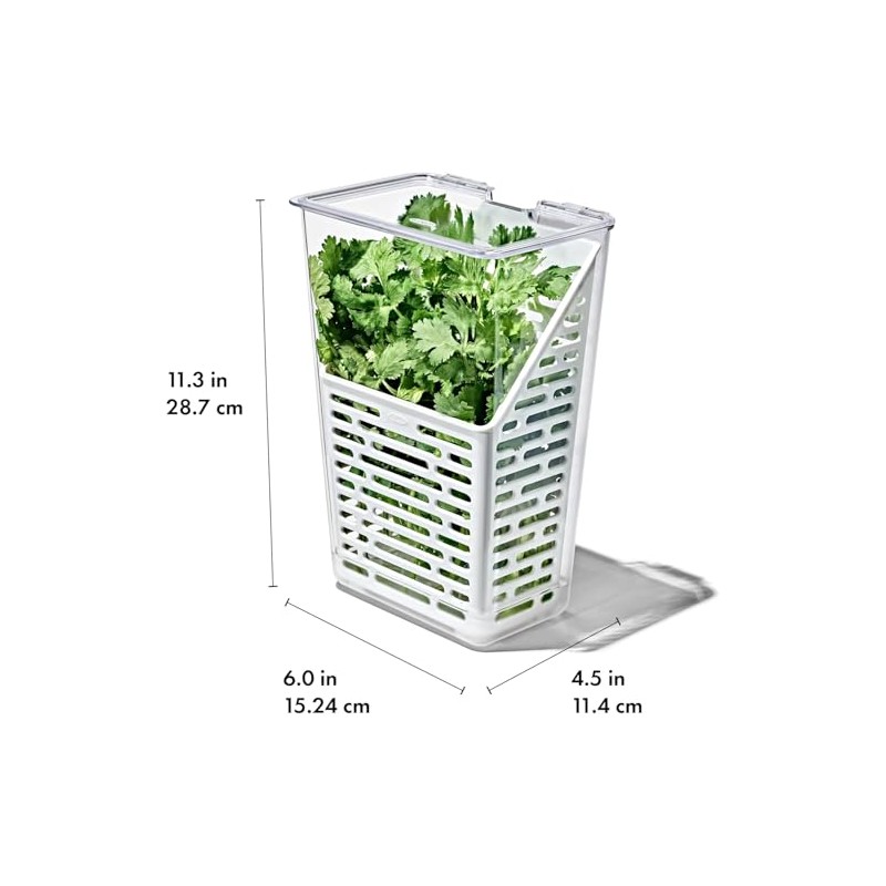 OXO Good Grips Produce Saver - Protector de hierbas