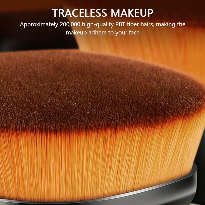 XFSRG 2 Piece Brush Set Foundation Brush Thin Make Up