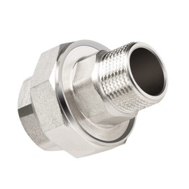 3/4 Inch Screw Connection IG/AG drado Thread Fitting, Screw Connection Made of Nickel-Plated Copper, Conical Sealing