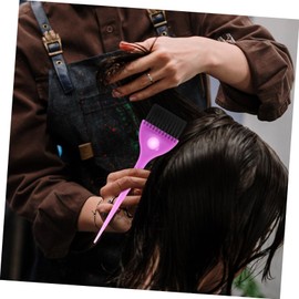 Baluue 15pcs Hair Dyeing Comb Practical Hair Coloring Comb for Home Salon Use Professional Hairdressing Tool Colorful Tooth Design Easy to Clean and Quick Drying and Stylish Random Color