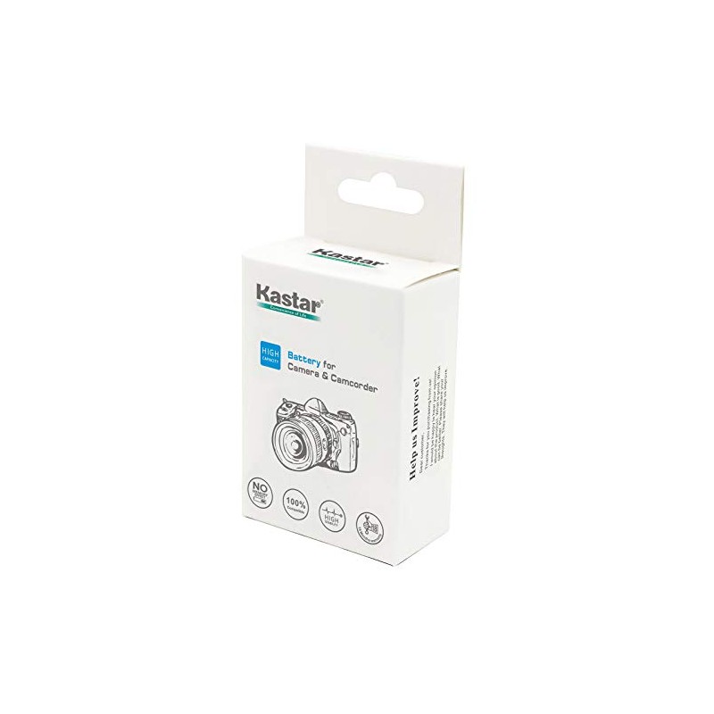 Kastar Battery 4 Pack for LP-E6 LP-E6N, EOS 60D 60Da
