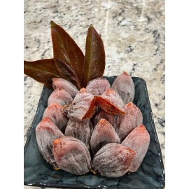 S-Fruit Sun Dried Hoshigaki Persimmon - Premium Whole Naturally Dried Persimmon - 1 lb