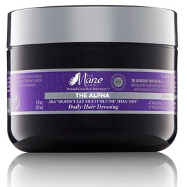 The Mane Choice The Alpha Doesn't Get Much "Butter" Than This Nourishing, Moisturizing Daily Hair Dressing, Supports Natural Hair Growth & Retention, 8 oz