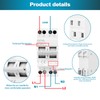 GEYA Switch 2P 63A Load Disconnect Dual Power Manual Transfer