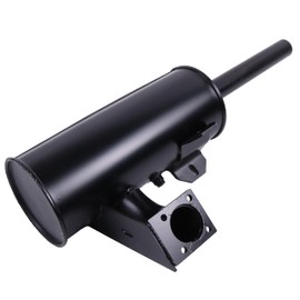 SUKATC 86537593 86527335 Black Muffler Compatible with NH L160 L565 LS160 LX565