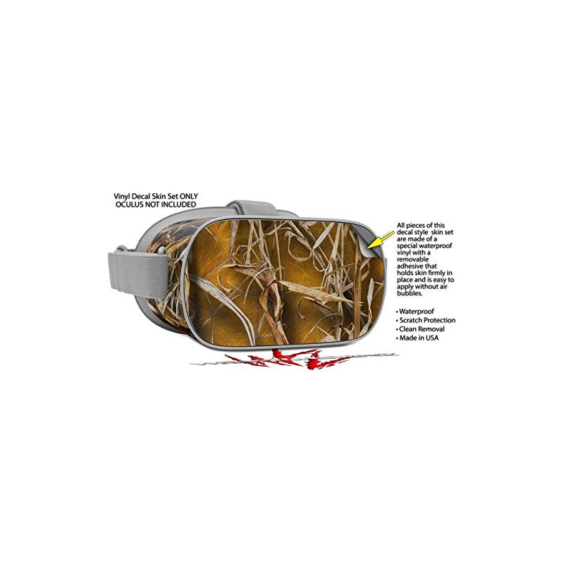 Decal Style Skin Wrap Compatible with Oculus Go Headset -