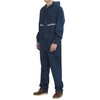 Yukirtiq Mens Denim Work Coveralls with Hood Heavy Duty Work