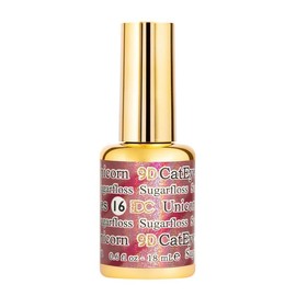 DND DC 9D Cat Eye Gel Polish DND 9D Cat Eye Smoothie, Unicorn, Creamy Collection (#16- Sugar Floss, 0.6 OZ)