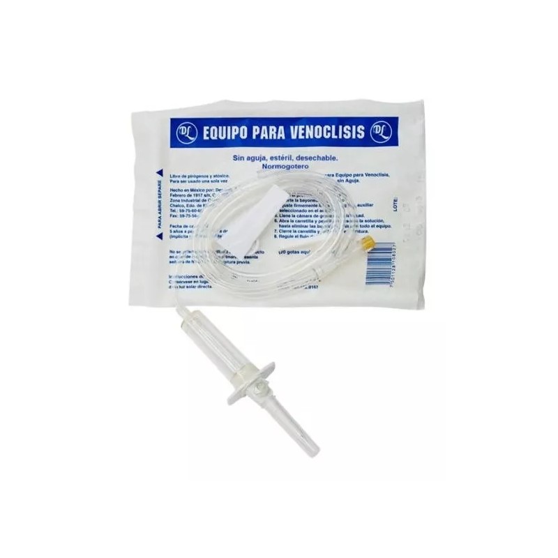 Dentilab Equipo Para Venoclisis Normogotero Pack C/20