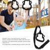 1Pair Children Gymnastic Rings with Adjustable Straps Kids Exercise Pull