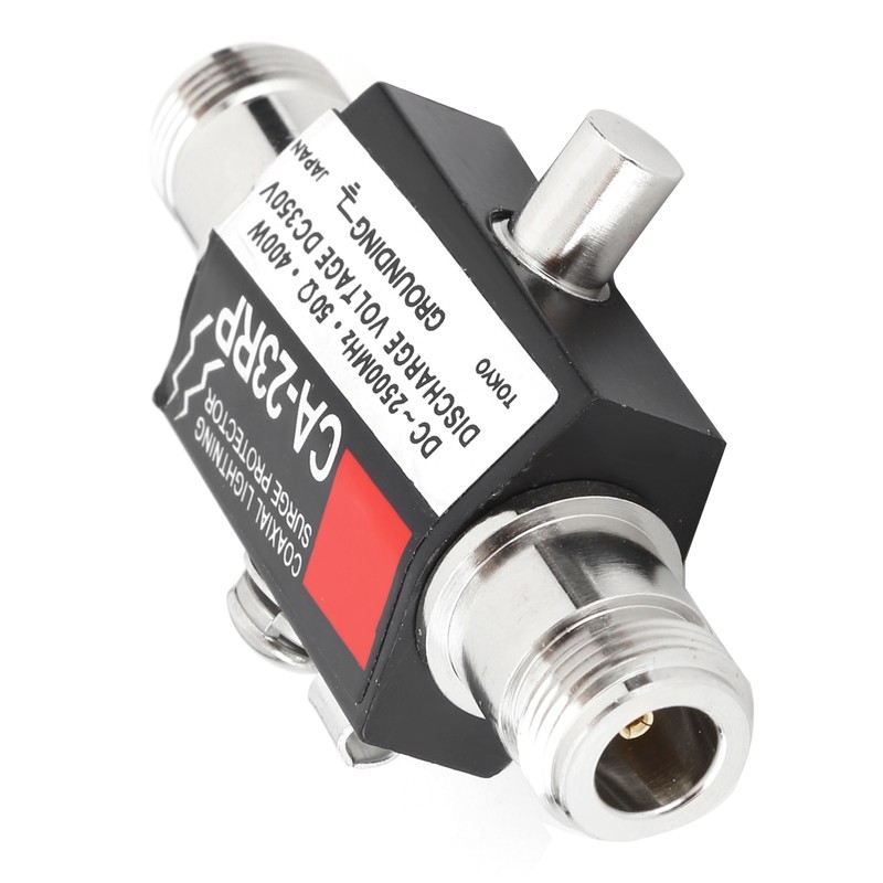 Walkie Talkie Antenna Arrestor Radio Repeater AntiThunder Antenna Surge Protector(CA-23RP