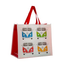 Puckator Volkswagen VW T1 Camper Bus Reusable Shopping Bag - Shoulder Bags - Handbags for Women - Canvas Tote Bags for Women - Shopping Hand Bag - Large Ladies Bags - Aesthetic Stuff Big Foldaway Bag