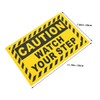 SHINEOFI Watch Your Step Caution Sign Durable PVC Wet Floor