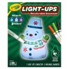 Crayola Light Ups Santa and Snowman Bundle, Recolorable Light Up