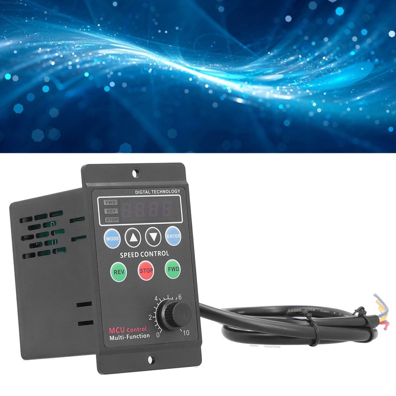 UX52 Motor Speed Controller Digital Display Electric Rheostat SinglePhase AC