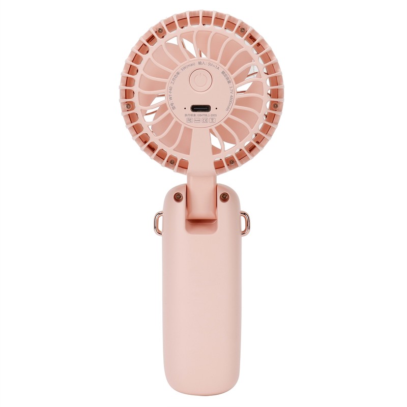 3 Gears Handheld Fan Mini Portable Table Cooler with Detachable