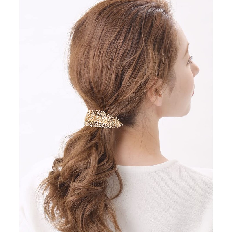ヴァンテーヌ VINGTAINE アイビー デザイン バレッタ 蔦 ヘアアクセ ヘアアクセサリー メタル アンティーク調