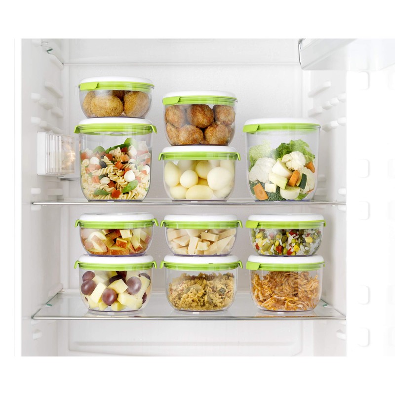 FOSA Vacuum Seal Containers, 2 Pack 45 oz, Vacuum Container