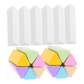 KICHOUSE Cute Japanese Triangular Erasers 18pcs School Supplies Pencil Erasers for Artists Boys and Girls