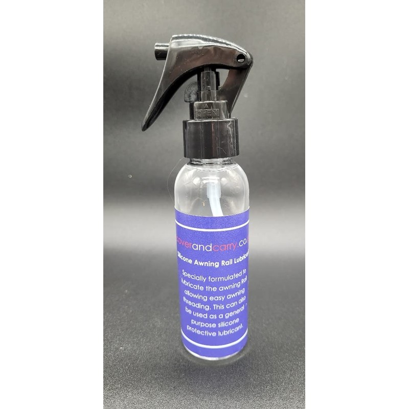Awning Rail Brush and Lubricant, use these two items in