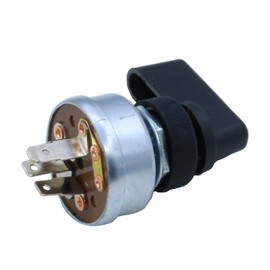 Ching Choo 4 Terminals Ignition Switch Include Handle 176606 217680 207073 Compatible with Miller Welder MIL207073 MIL176606 (4 Terminals)