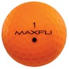 Maxfli SoftFli Matte Golf Balls – Orange