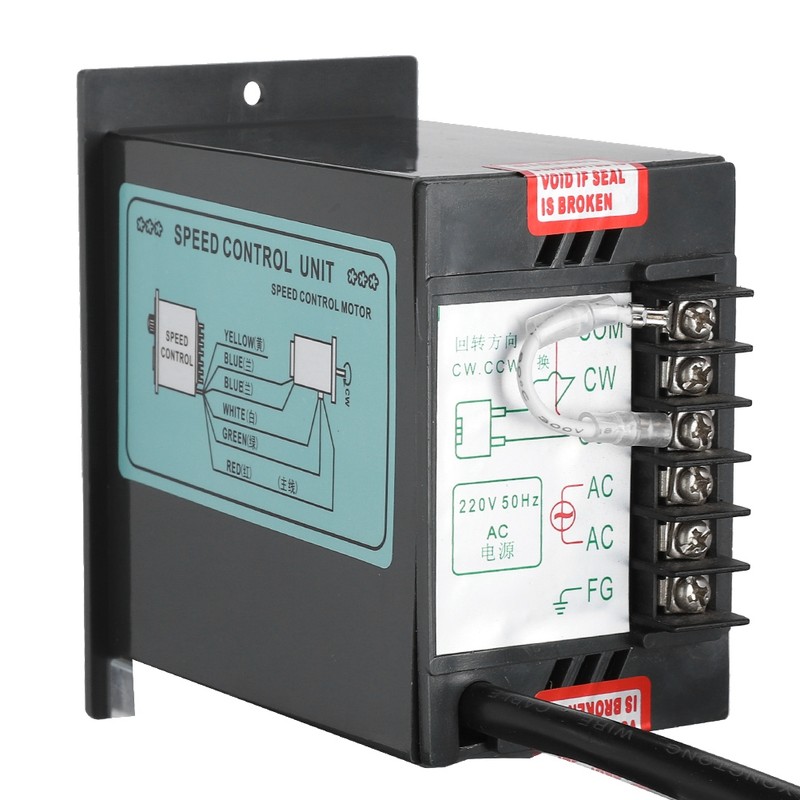 AC 220V 50Hz 15-400W Digital Adjustable Stepless Motor Speed Controller