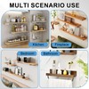 EXLECO Invisible Wall Shelf Brackets Diameter 10 x 100 mm