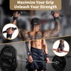 MOST GRIP Drip Glue Non-Slip Wrist Straps for Weightlifting, 2-in-1