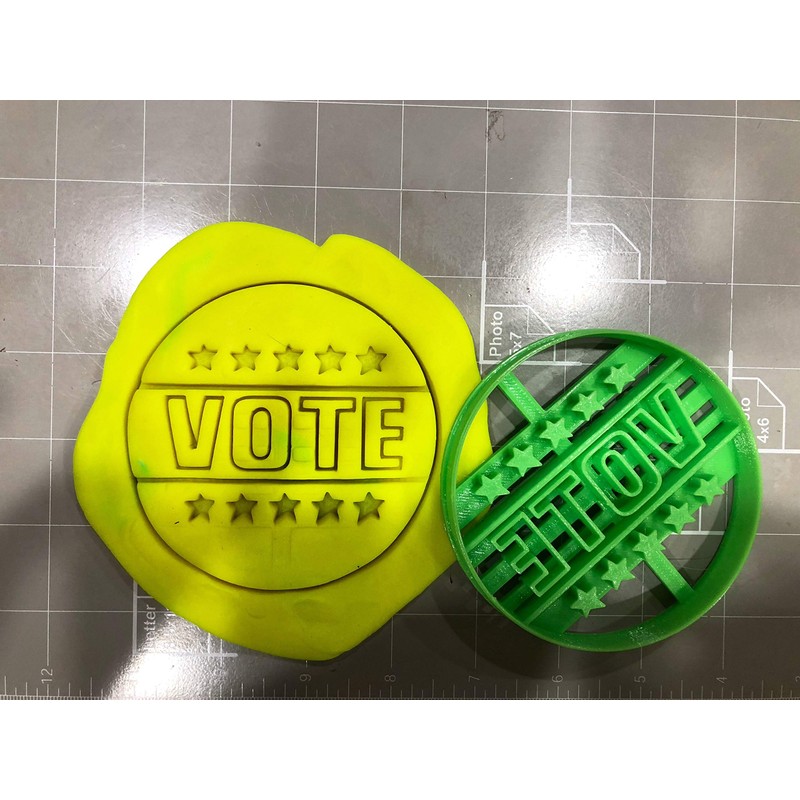 Cortador de galletas Vote