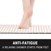 BOWERBIRD Premium Comfort & Safety Bathtub Mat: 800+ Air-Filled Cells