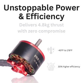 Pro 3115-900kv Drone Brushless Motor 4-8s LiPo Kit Spare Part for 8,9,10,13inch Long Range FPV Freestyle Drones,FPV RC Quadcopter Drone Motor,1800W,4819g Thrust